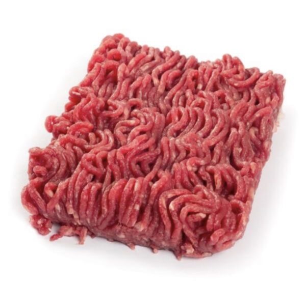 Lean ground beef and veal